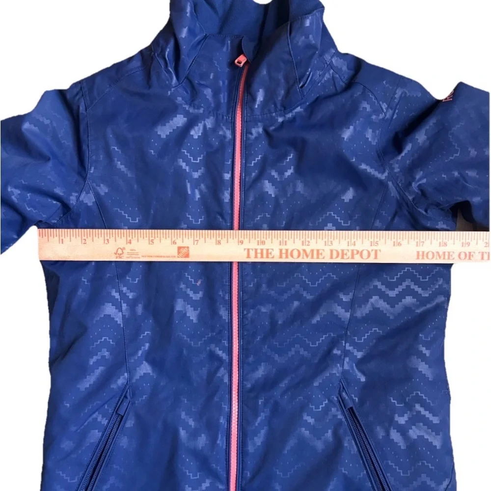 Roxy Snow Jacket Girls Size X-Large Blue Dryflight Technology Full Zip No Hood